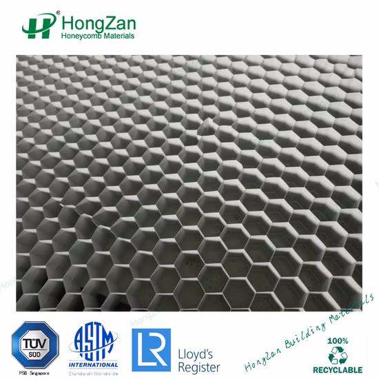 Жаропрочная композитная сотовая сердцевина для сэндвич-панелей