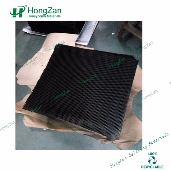 Алюминиевый сотовый сердечник с системой вентиляции волноводного окна и вентиляционным отверстием